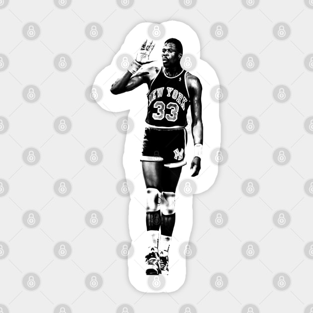 Patrick Ewing Sticker by Zluenhurf